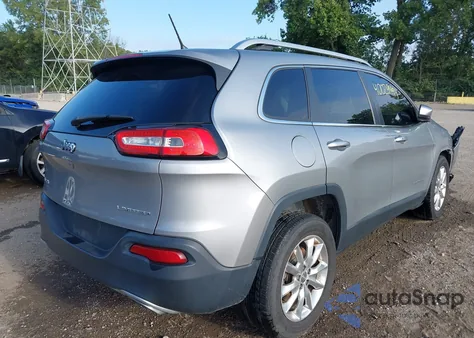 2015 Jeep Cherokee Limited из США, поврежденный, VIN 1C4PJMDSXFW719017